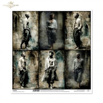 Papier do scrapbooking (HS code 48025890) SL1876