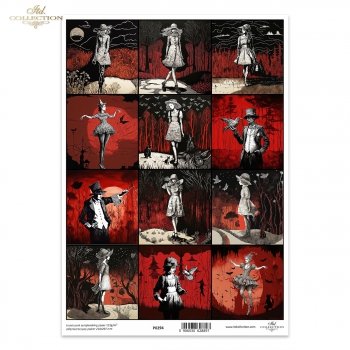 papier półprzezroczysty do scrapbooking (HS code 48063000) P0294