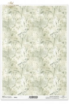 Papier ryżowy (HS code 48021000) R2819