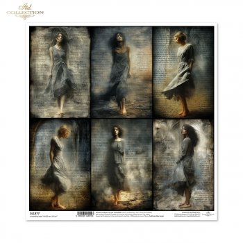 Papier do scrapbooking (HS code 48025890) SL1877