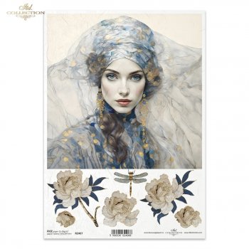 Papier ryżowy (HS code 48021000) R2407