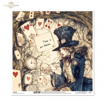 Papier do scrapbooking (HS code 48025890) SL1781