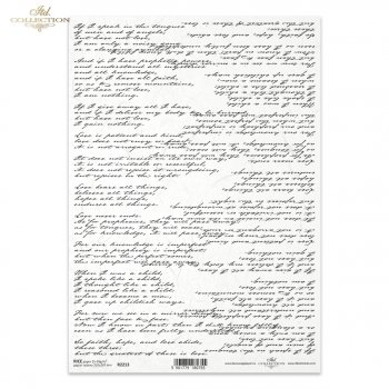 Papier ryżowy (HS code 48021000) R2213