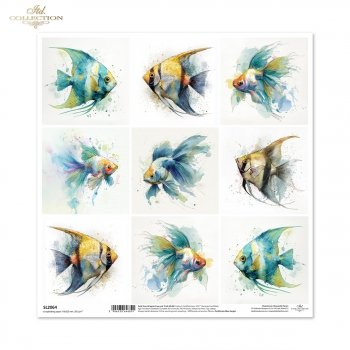 Papier do scrapbooking (HS code 48025890) SL2064