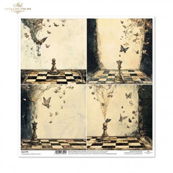 Papier do scrapbooking (HS code 48025890) SL1774