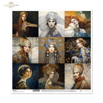 Papier do scrapbooking (HS code 48025890) SL1577