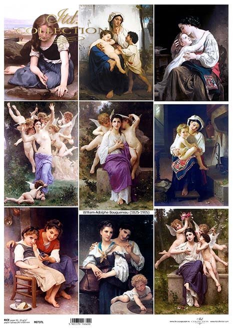 malarstwo William-Adolphe Bouguereau, portrety, aniołki*painting by William-Adolphe Bouguereau, portraits, angels*Gemälde von William-Adolphe Bouguereau, Porträts, Engel*pintura de William-Adolphe Bouguereau, retratos, ángeles