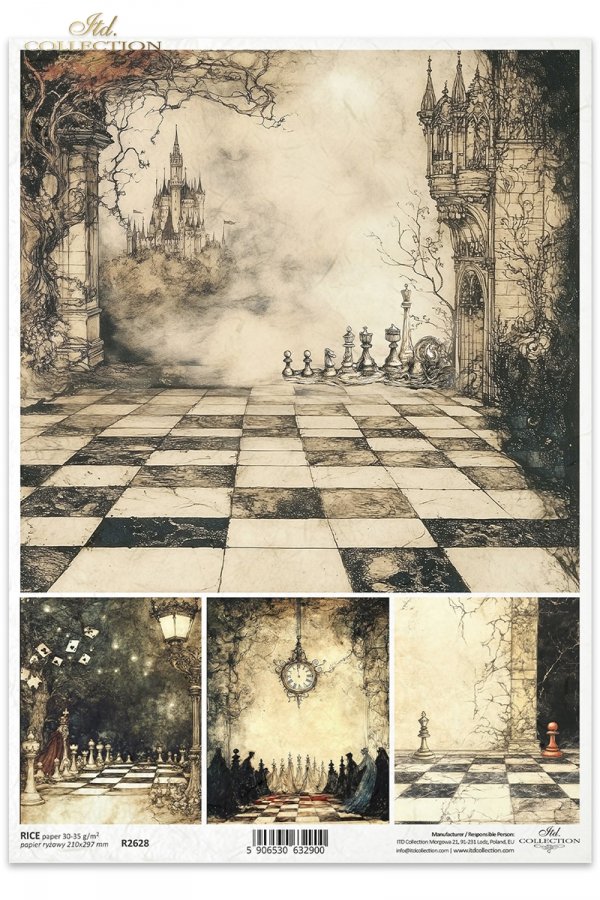 szachy, zamek, baśniowy krajobraz, pionki, figury szachowe, zegar*chess, castle, fairytale landscape, pawns, chess pieces, clock*Schach, Schloss, Märchenlandschaft, Bauern, Schachfiguren, Uhr*ajedrez, castillo, paisaje de cuento, peones, piezas de ajedrez