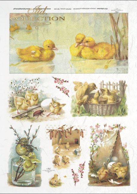 Easter, chickens, little ducks, flowers, spring, eggs, Easter eggs, R302