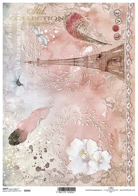Produkty do decoupage * Papier decoupage Soft