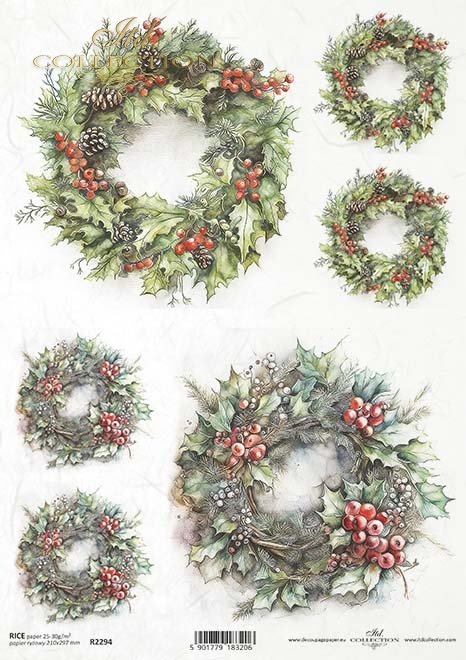zimowe wieńce, zima*winter wreaths, winter*Winterkränze, Winter*coronas de invierno, invierno