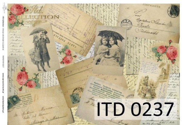 Papier decoupage (HS code 48025700) D0237M