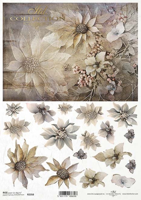 Winter Bouquet - zimowy bukiet, kwiaty, kolaże, bukiety, wieńce*winter bouquet, flowers, collages, bouquets, wreaths*Winter Bouquet, Blumen, Collagen, Sträuße, Kränze*ramo de invierno, flores, collages, ramos, coronas