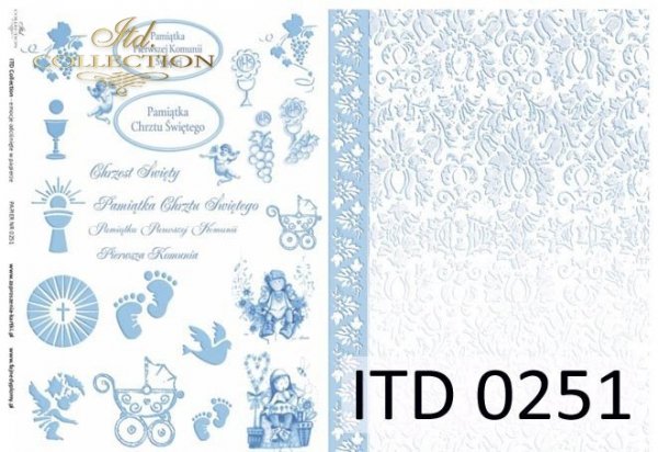 Papier decoupage (HS code 48025700) D0251M