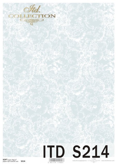 papír pro decoupage Soft S0214