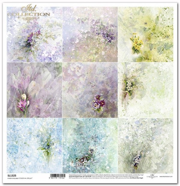 tło akwarelowe, wiosenne kwiaty*watercolour background, spring flowers*Aquarell-Hintergrund, Frühlingsblumen*fondo de acuarela, flores de primavera