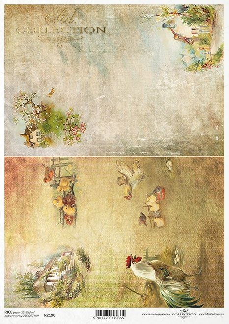 wiejskie widoczki, koguty, kury, kurczaki, domki*spring flowers, countryside views, roosters, hens, chickens, houses