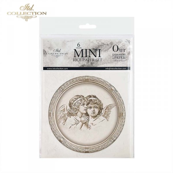 vintage anioły w okrągłej ozdobnej ramce*vintage angels in a round decorative frame*Vintage-Engel in einem runden dekorativen Rahmen*ángeles vintage en un marco decorativo redondo