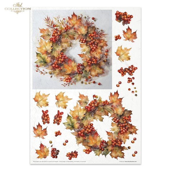 jesienne wianki*autumn wreaths*Herbstgirlanden*guirnaldas de otoño