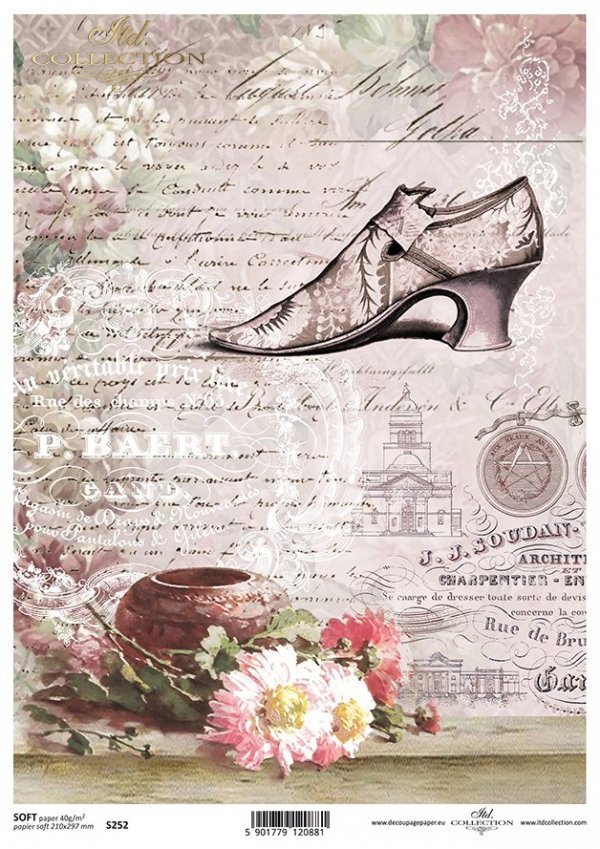 papír pro decoupage Soft S0252