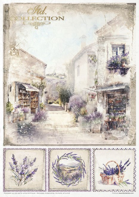 Seria - Provence - scented with lavender * Series Provence scented with lavender