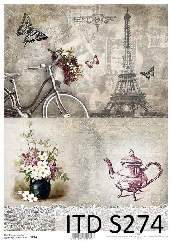 papír pro decoupage Soft S0274