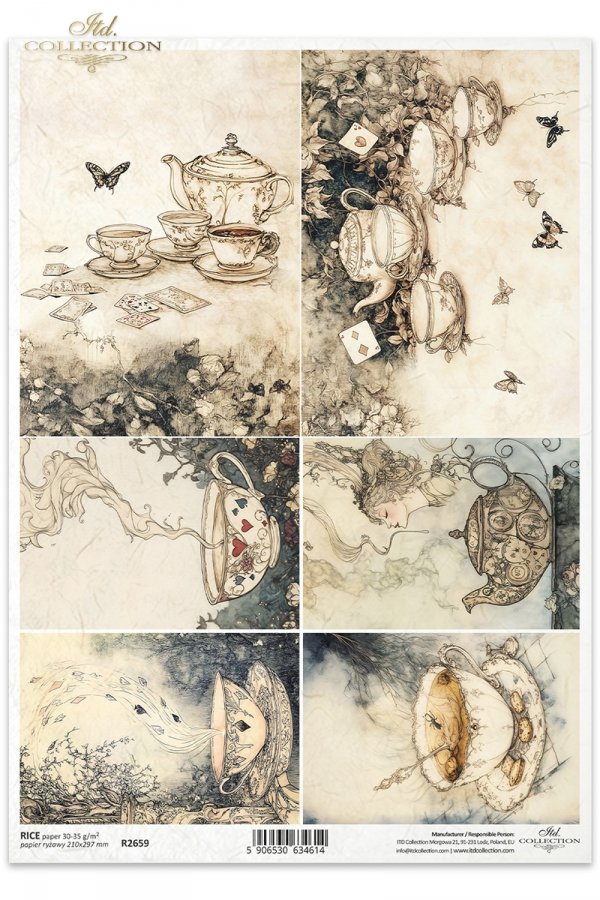 Filiżanki, motyle, porcelana, twarz kobiety, zastawa stołowa*Cups, butterflies, porcelain, woman's face, tableware*Tassen, Schmetterlinge, Porzellan, Frauengesicht, Tafelgeschirr*Tazas, mariposas, porcelana, rostro de mujer, vajilla