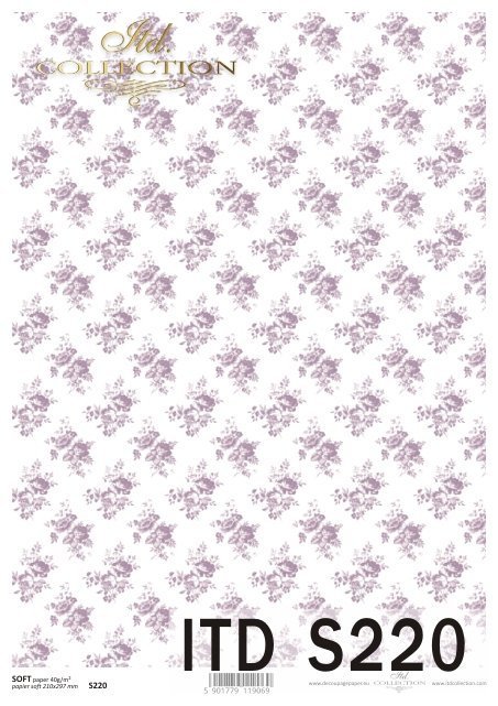 papír pro decoupage Soft S0220