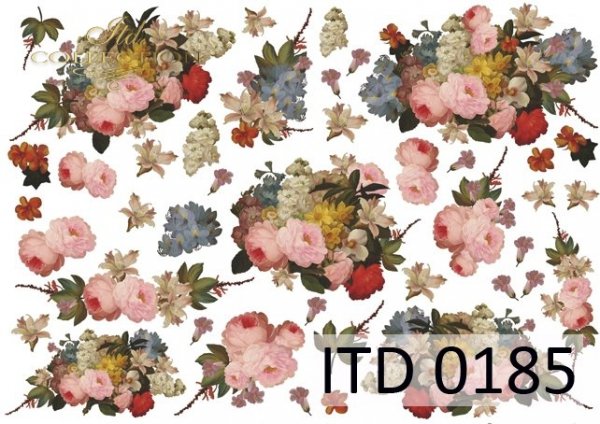 Papier decoupage (HS code 48025700) D0185M