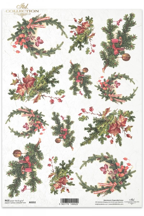 stroik, Boże Narodzenie, ozdoba, ozdoby, świąteczne, święta, Boże Narodzenie, Stroiki bożonarodzeniowe, R202, Christmas, decoration, decor, Decoraciones de Navidad, temas de Navidad, fotos de Navidad