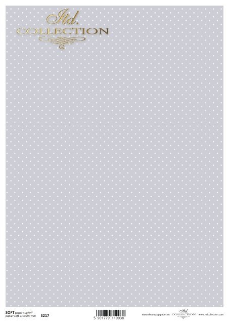papír pro decoupage Soft S0217