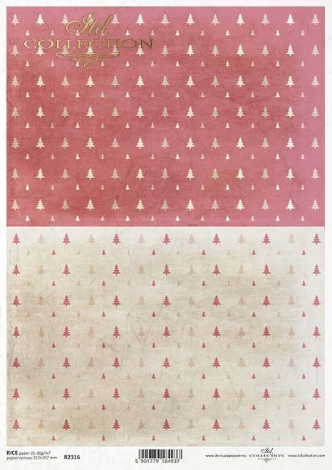 motyw tapetowy, choinki*wallpaper motif, Christmas trees*Motivo de papel pintado Árboles de Navidad