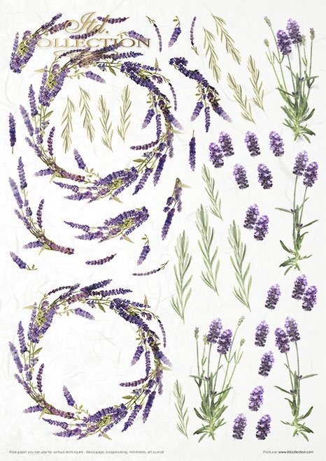 Seria - Provence - scented with lavender * Series Provence scented with lavender