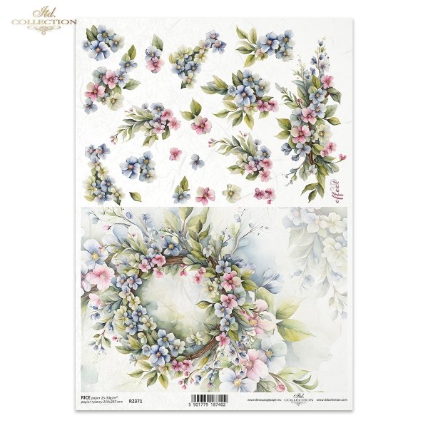 wiosenny bukiet, bukiety, kwiaty, kwiatowy, kolaże, wianek, wianki, wieniec, wieńce, Spring Bouquet, kwiaty 3D, 3D efekt, Spring Bouquet, bouquets, flowers, floral, collage, garland, garlands, wreath, wreaths, 3D flowers, 3D effect