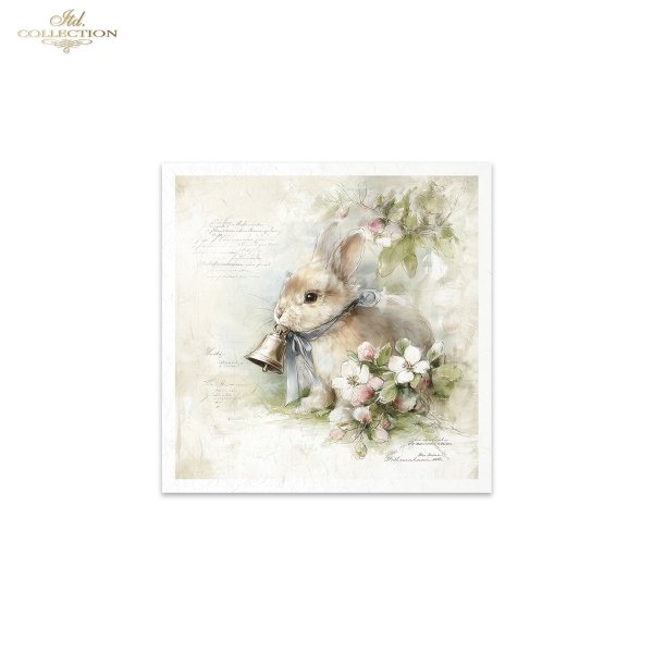  króliki, zające wielkanocne, vintage, akwarela, pisanki, wiosna * rabbits, Easter bunnies, vintage, watercolor, Easter eggs, spring