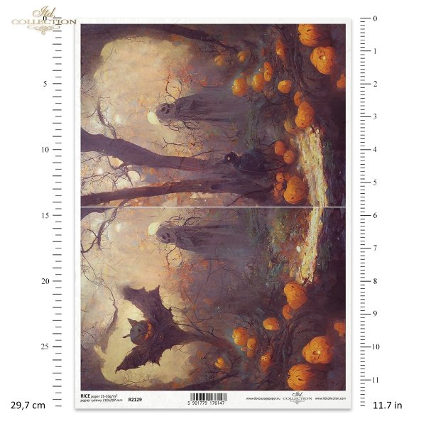 Seria Halloween, mroczny las, zjawa, zjawy, dynie, tajemniczy las, drzewa, lasy, leśny, rośliny, puszcza, bór, knieja, mysterious forest, phantom, ghosts, pumpkins, mysterious forest, trees, woods, plants, wilderness, woodland, trunk