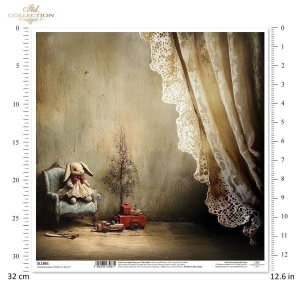 Papier für Scrapbooking SL1861