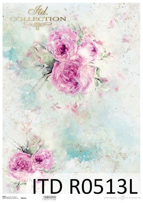 Schäbiger Chic, Hintergrund, Tapete, Aquarell, Pastellrosen*Shabby Chic, fondo, papel tapiz, acuarela, rosas pastel