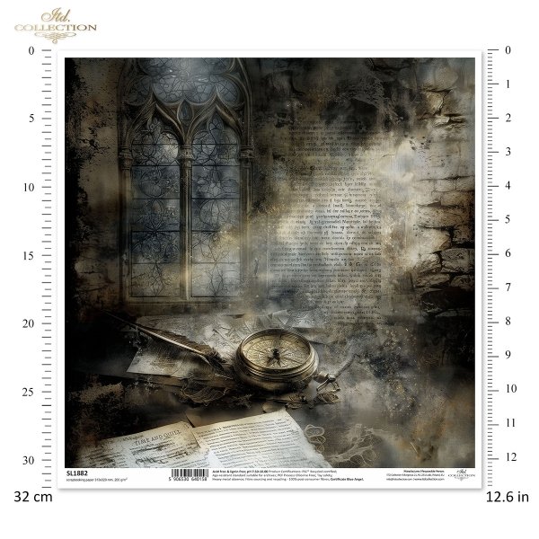 Papier für Scrapbooking SL1882