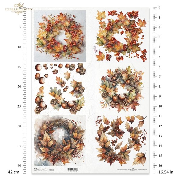 jesienne wianki*autumn wreaths*Herbstgirlanden*guirnaldas de otoño