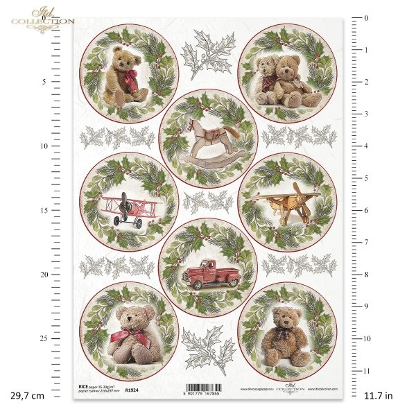 wieńce z zabawkami, zabawki, misie, miś, pluszaki, wieniec, zima, prezenty, konik na biegunach, toy wreaths, toys, teddy bear, teddy bears, wreath, winter, gifts, rocking horse, Spielzeugkränze, Spielzeug, Teddybären, Teddybär