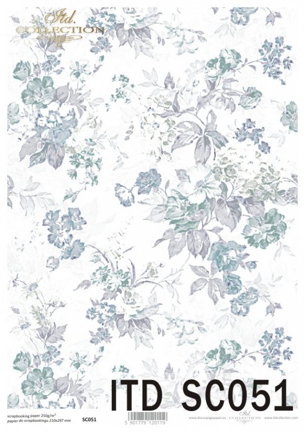 Papier für Scrapbooking SC0051