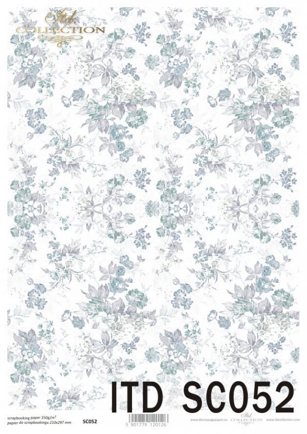 Papier für Scrapbooking SC0052