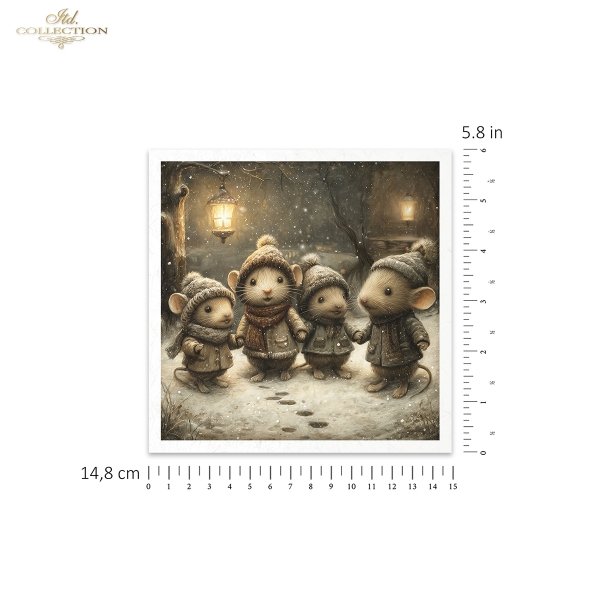 Reispapier Satz RSM207