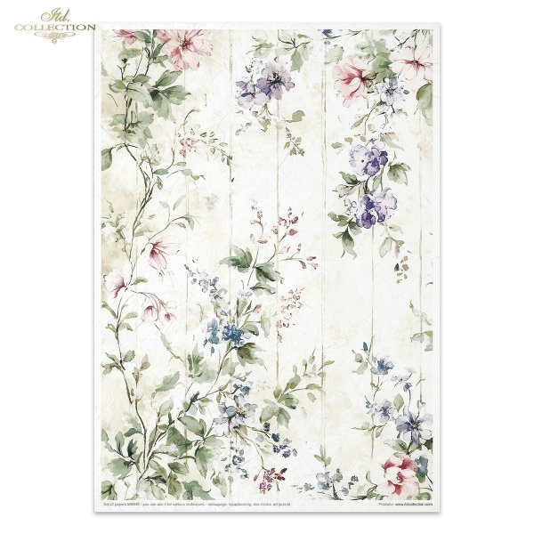Creative-Set MS048 Floral Shabby Chic