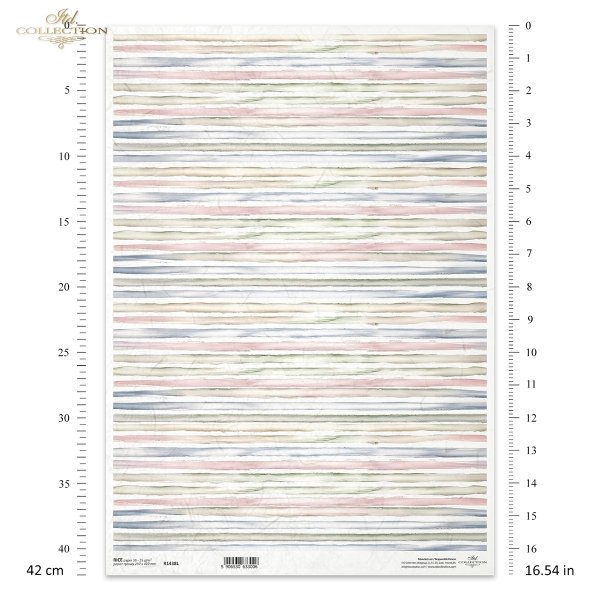 Reispapier A3 für Decoupage R1438L