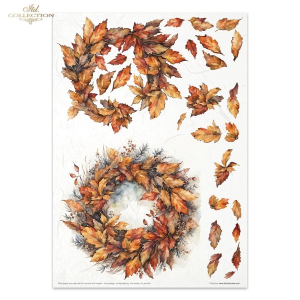 jesienne wianki*autumn wreaths*Herbstgirlanden*guirnaldas de otoño