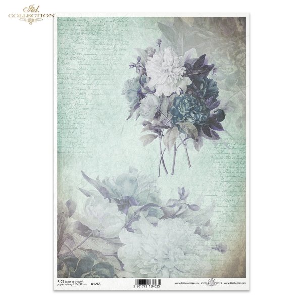 vintage, kwiaty, niebieskie, piwonia, piwonie, bukiet, list, ręczne pismo, kwiatowe tło, vintage, flower, blue, peonies, peony, bouquet, letter, handwriting, floral backgrounds, vintage, Blume, blau, Pfingstrose, Strauß