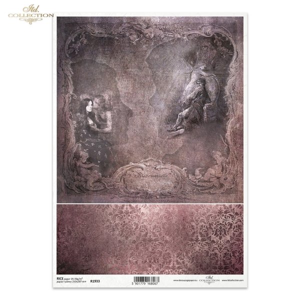 Seria Gothic Stories - Gotyckie opowieści, tęsknota, postacie, romantyzm, romantyczność, noc, mrok, retro, ornament, dekor, longing, characters, romance, romance, night, darkness, retro, ornament, decor,  Sehnsucht, Charaktere