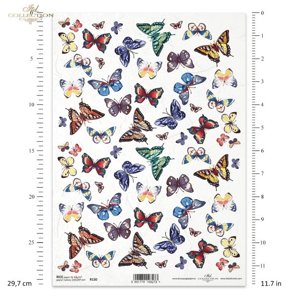 papier-ryżowy-decoupage-motyl-motyle-motylek-motylki-R0130